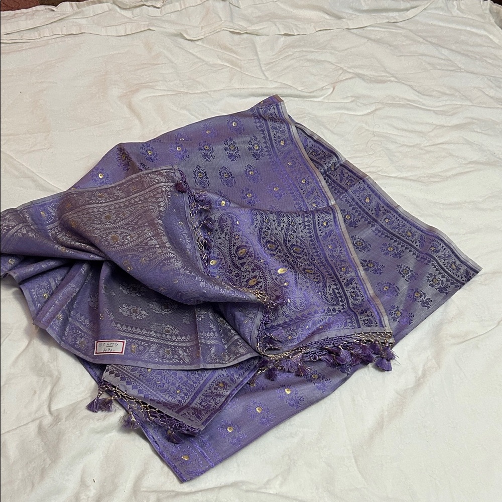 Purple Pashmina Scarf                             NEW and AUTHENTIC